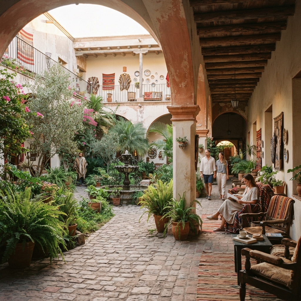 Andean heritage and courtyard calm